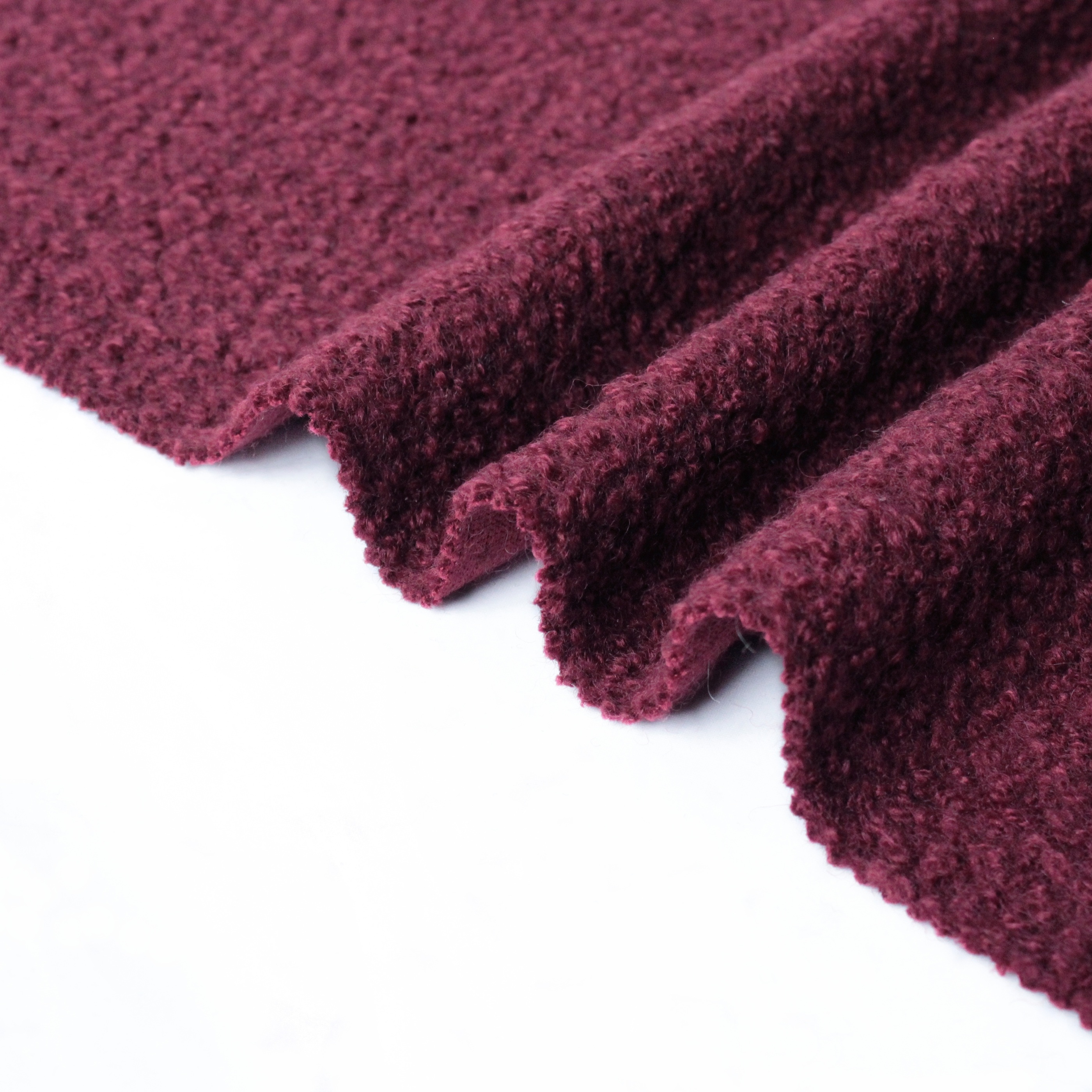 Wool Polyester Sequin Fabric