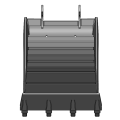 23T 0.91m³ دلو عالي التحمل