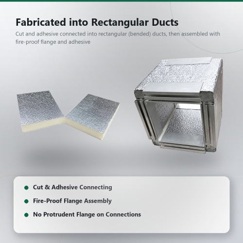 PIR Duct Panels HVAC Ventilation