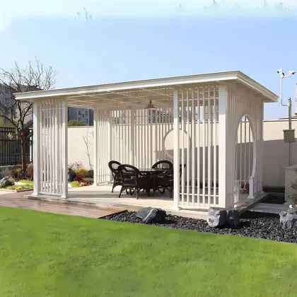 Modern High-End Aluminum Pavilion Awning with Remote Control