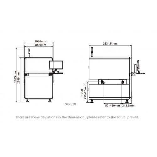 AOI machine for PCB assembly line