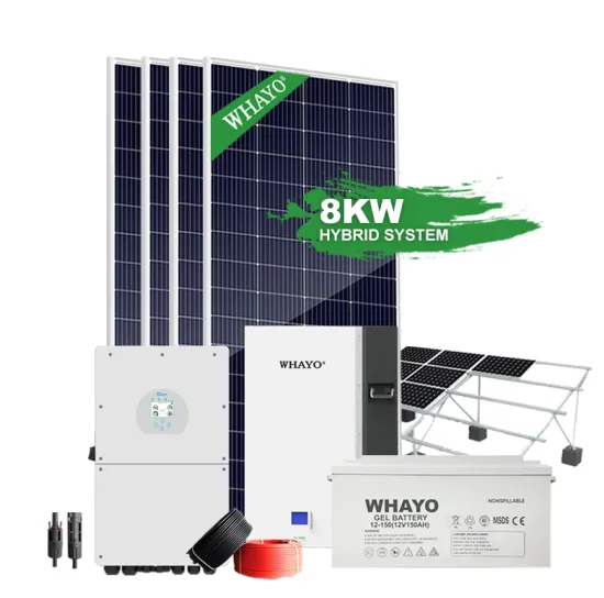 Complete Hybrid Solar Energy Storage Systems with Lithium Batteries: 6KW, 10KW, 15KW, and 10,000KW Photovoltaic Kits by Whayo Solar System