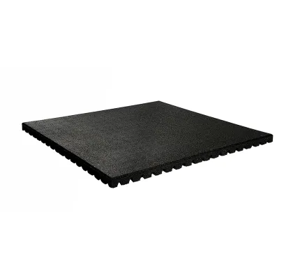 4' x 6' x 3/8'' Solid Rubber Gym Mat