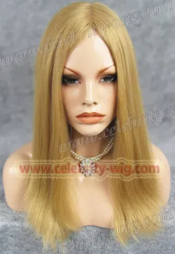 Brown Straight 100% Brazilian Hair Jewish Wig