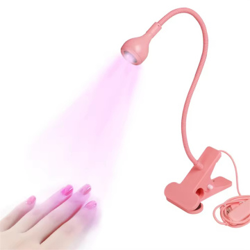 Lampe à ongles USB USB portable avec clip pour les grossistes