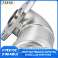 Accesorios de codo de acero inoxidable para uso industrial