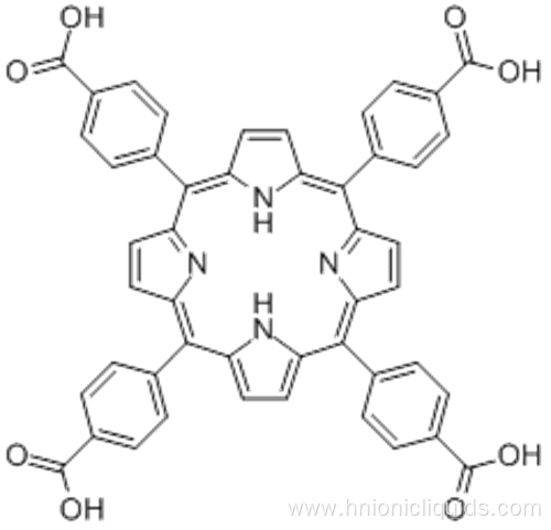 Benzoic acid,4,4',4'',4'''-(21H,23H-porphine-5,10,15,20-tetrayl)tetrakis- CAS 14609-54-2