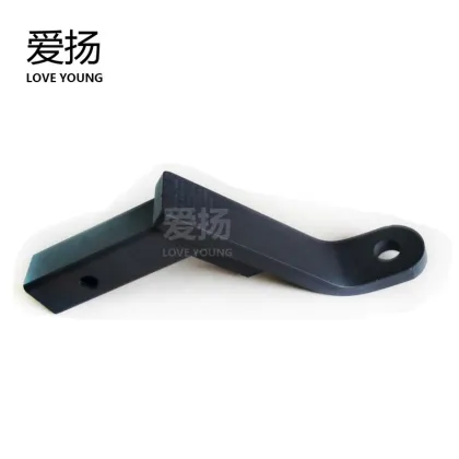 Steel 7500 LBS Black Hitch Ball Mount Powder Coating Drop Receiver Hitch