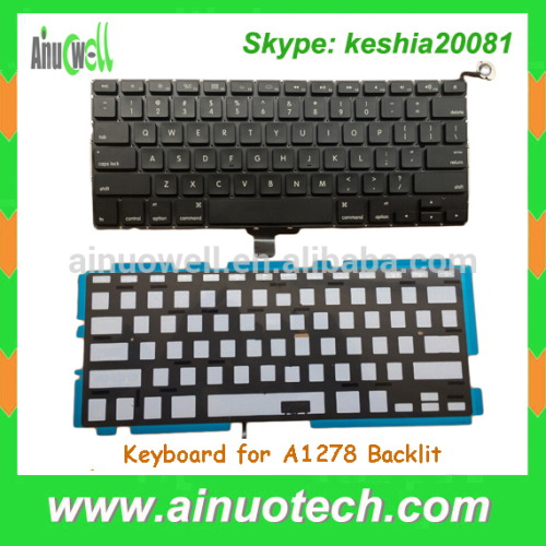 RU SP FR AR UK FR IT US Laptop keyboard for macboook A1278 A1286 A1370 A1398 A1425 A1465 A1502 A1466 laptop keyboard backlit