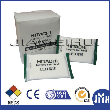 cleaning wipes types of alconhol for LED