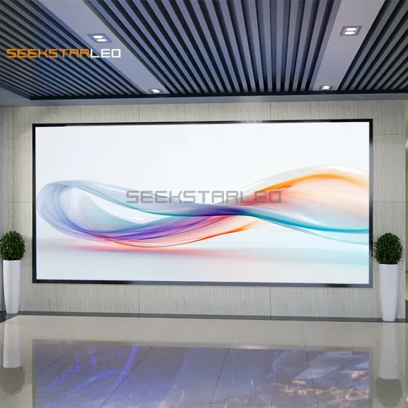 COB P1.25 16:9 Full Color LED Display for Conference and Security Rooms