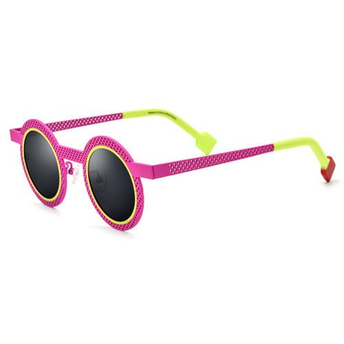 Round Pure Titanium Sunglasses