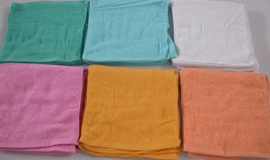 cotton square towel for children