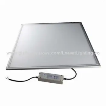 54W LED Panel Light with High-level Aluminum Edge, Easy-to-install, Measures 600 x 600mm