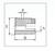 hot saling self-tapping threaded insert