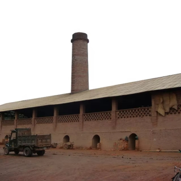 Low Cost Hoffman Kiln and Belt Dryer for Red Solid Mix Build