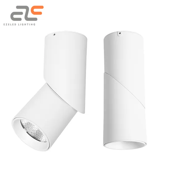 EZELED Supplier Price: Customized Indoor Waterproof IP20 12W Dimmable Surface-Mounted Folding Spot Light