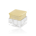 5g Luxury plastic square cosmetic container cream jar