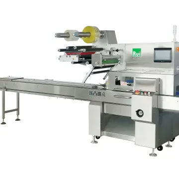 RHZR430 Horizontal Pillow Bag Automatic Popsicle and Vegetable Flow Packing Machine