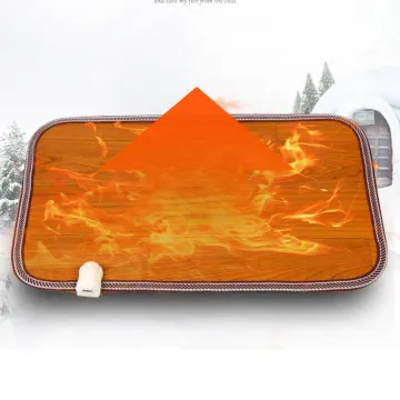 Wholesale Portable Electric Heated Floor Mat for Bedroom and Living Room