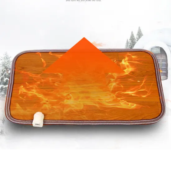 Wholesale Portable Electric Heated Floor Mat for Bedroom and Living Room