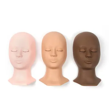 Wholesale Private Label Eyelash Extensions Practice Mannequin Training Head