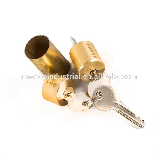 European Profile Safe Round Door Cylinder Lock Types for Brass Door Lock