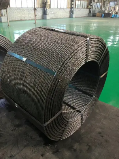 12.7mm prestressed concrete steel strand