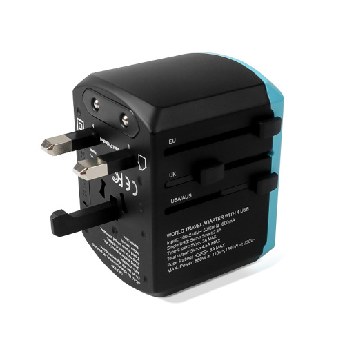 Portable fast phone charger universal travel adapter