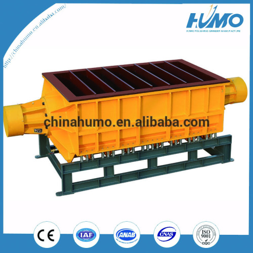 Rectangular Stone antique ageing linear vibrator tumbling treatment rectangular finishing machine trough vibratory tub tumbler