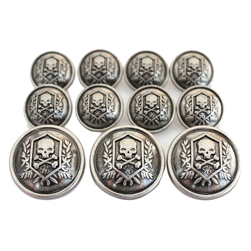 Antiqued Bonze Metal Blazer Buttons