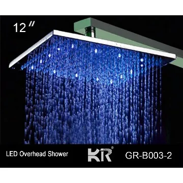 basin shower led overhead shower without batteries shower head