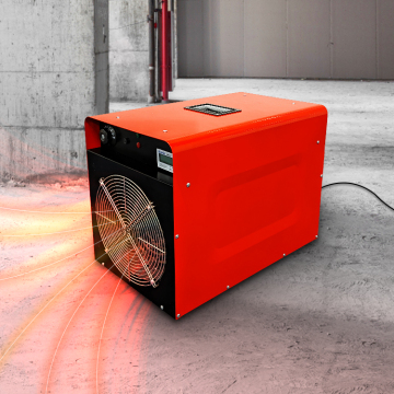 Adjustable Power Electric Fan Heaters for Rooms - 3000W/6000W/9000W