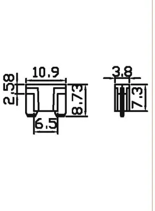 auto lamp plug-in fuses /A163