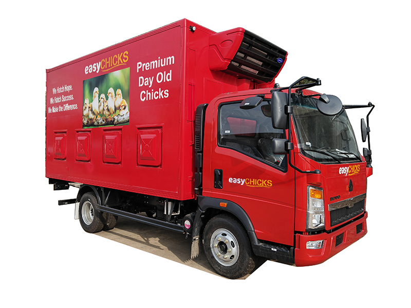 HOWO 4X2 140HP diesel 8T Livestoc transport truck