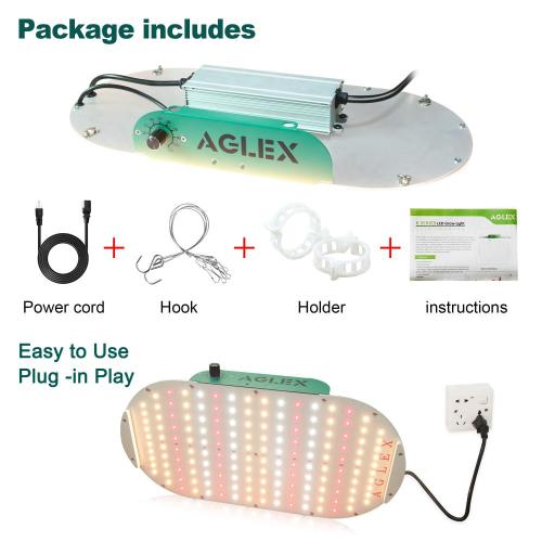 AGLEX Indoor Led Grow Light for Vegetable Flower