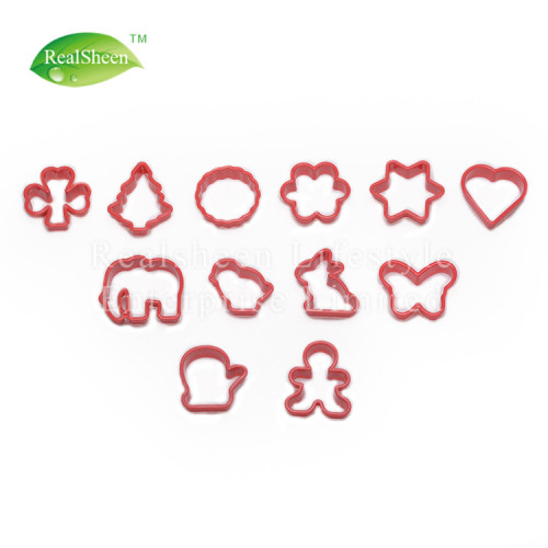 Sweet Creations Plastic Holiday Cookie Cutters