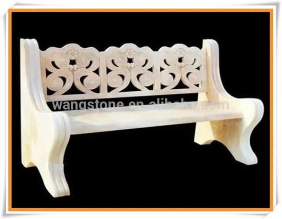 Modern Handmade Stone Bench Garden Furniture
