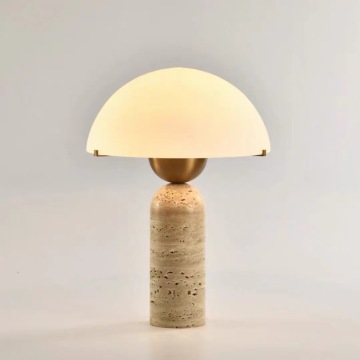 Lampada del letto in marmo nordico moderno per camera da letto e aree di lettura
