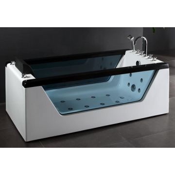 1700mm Acrylic Bath Tub with LED Light
