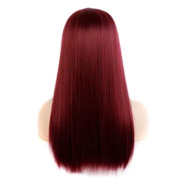 Synthetic Silky Kinky Straight Wavy Long Headband Wigs Hair Wigs Headband for Black Women