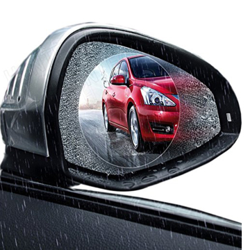 Rainproof and Anti-Fog Film for Car Rearview Mirrors and Helmets