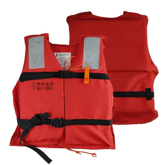 IMPA 331171 Red Marine Work Vests: Personal Safety and Flotation Gear