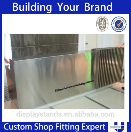 shop counter design pan shop,used counters,high gloss white shop counters