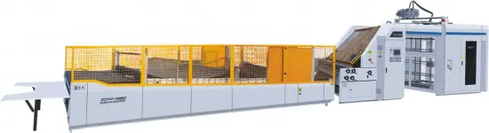 Automatic Flute Laminating Machine for Cardboard and Corrugated Paper Laminating Zgfm1700 with CE shield