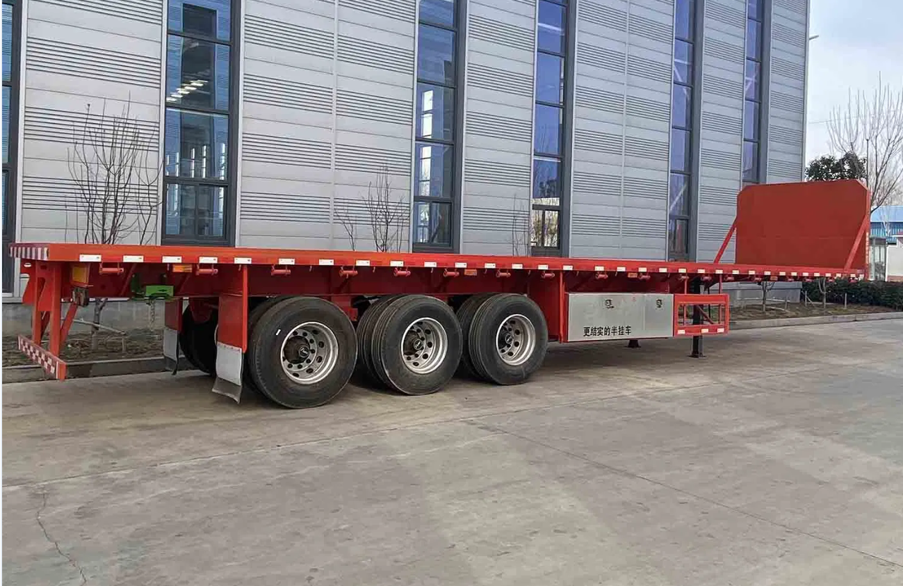 60ft container flatbed trailer