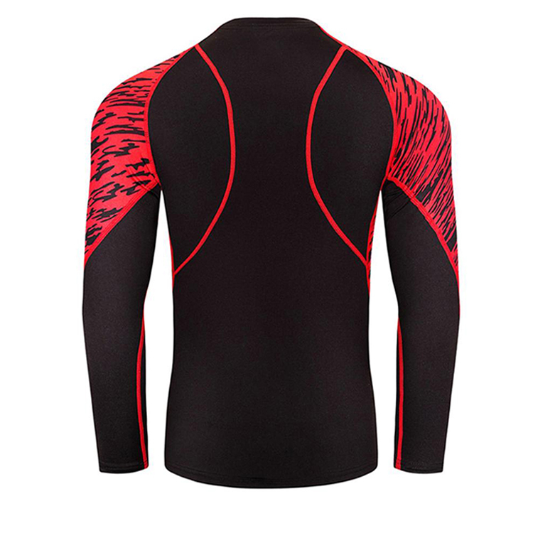 Wholesale Custom Long Sleeve Men's T-shirts Gym Shirt