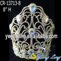 Fashion Gold Wholesale Pageant Crown en venta