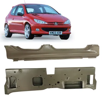 Manufacturer Replacement Car Door Sill Plate for Peugeot 206