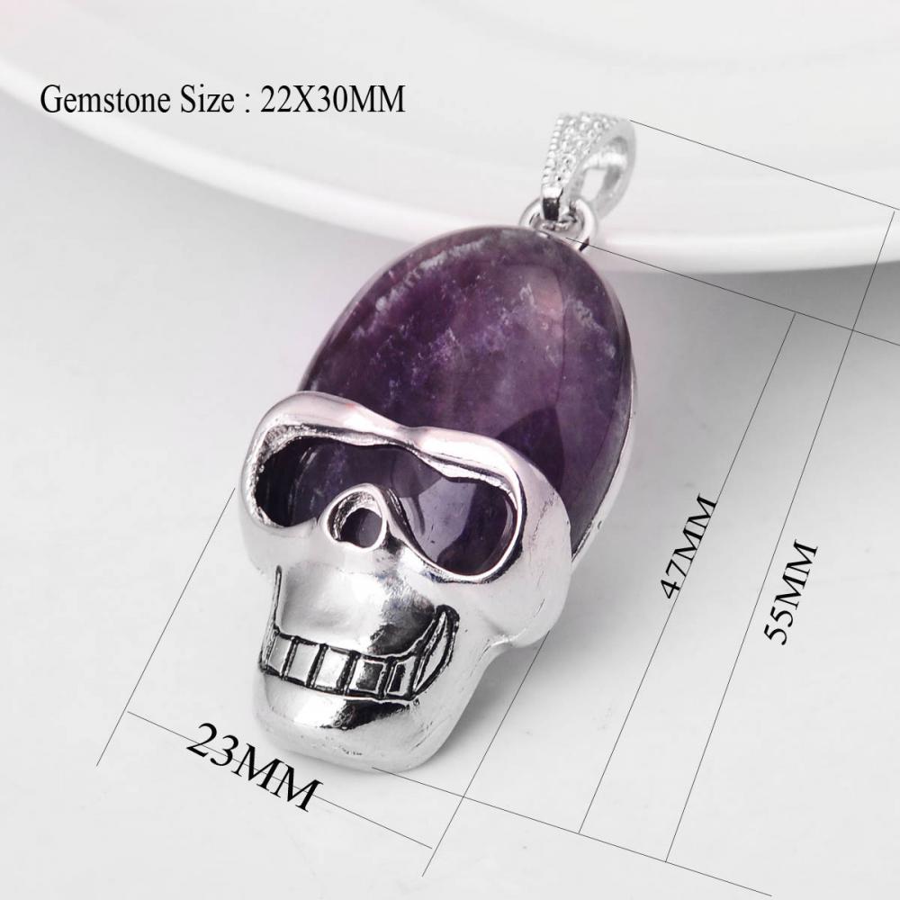 06SP0170-SIZE amethyst pendant